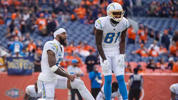 Los Angeles Chargers WRs Keenan Allen and Mike Williams
